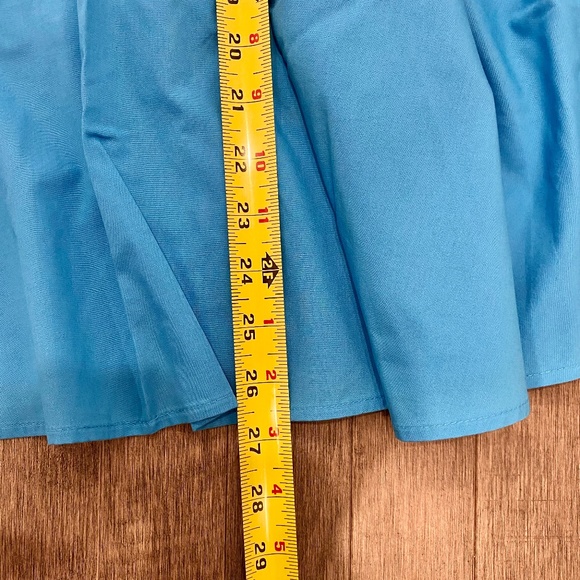 Abercrombie & Fitch Blue Mini Dress - Picture 6 of 9